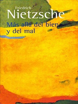 cover image of Más allá del bien y del mal